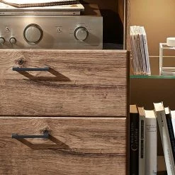 170x74x45 TV Element In Eiche Dunkel & Grau - Maveira 5 170x74x45 TV Element In Eiche Dunkel & Grau - Maveira -Lana Sales 170x74x45 tv element in eiche dunkel grau mit viel stauraum maveira 03