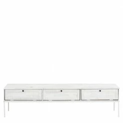 175x45x40 TV Tisch Mit Drei Klappen - Ejeliva -Lana Sales 175x45x40 tv tisch mit drei klappen aus kiefer massivholz in creme ejeliva 02