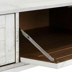 175x45x40 TV Tisch Mit Drei Klappen - Ejeliva -Lana Sales 175x45x40 tv tisch mit drei klappen aus kiefer massivholz in creme ejeliva 05