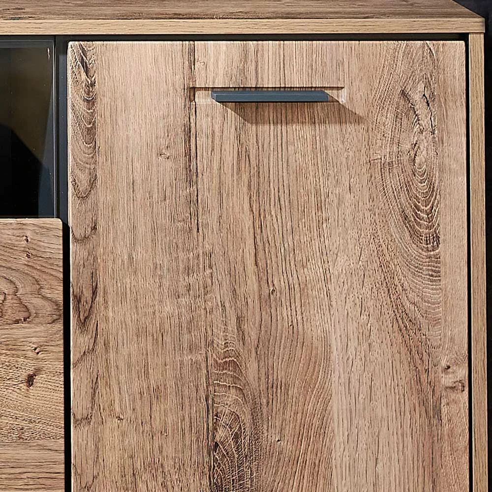 175x75x48 Cm Wohnzimmer Sideboard In Holzoptik - Xindus 6 175x75x48 Cm Wohnzimmer Sideboard In Holzoptik - Xindus – Bild 4