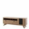 179x65x51 TV Lowboard Modern - Larinca -Lana Sales 179x65x51 tv lowboard modern in eichefarben grau larinca f