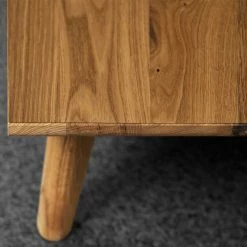 180x48x40 TV Möbel In Wildeiche & Weiß - Diesta -Lana Sales 180x48x40 tv moebel in wildeiche weiss aus massivholz mdf diesta 03