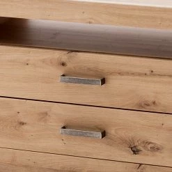 180x60x55 Lowboard Für Fernseher Aus MDF - Wykina -Lana Sales 180x60x55 lowboard fuer fernseher aus mdf in eiche holznachbildung wykina 04