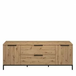 180x68x40 TV Board Mit 1,80 M Länge - Vunsci -Lana Sales 180x68x40 tv board mit 12C80 m laenge in asteiche holzoptik vunsci 03