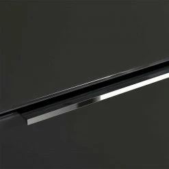 181x54x40 Designer Lowboard In Anthrazit Glas - Scremma -Lana Sales 181x54x40 designer lowboard in anthrazit glas eiche nachbildung scremma 05