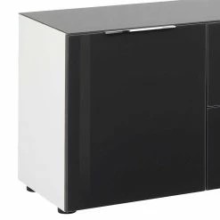 181x54x40 TV Lowboard In Modernem Design - Reanna -Lana Sales 181x54x40 tv lowboard in modernem design anthrazit glas weiss reanna 03