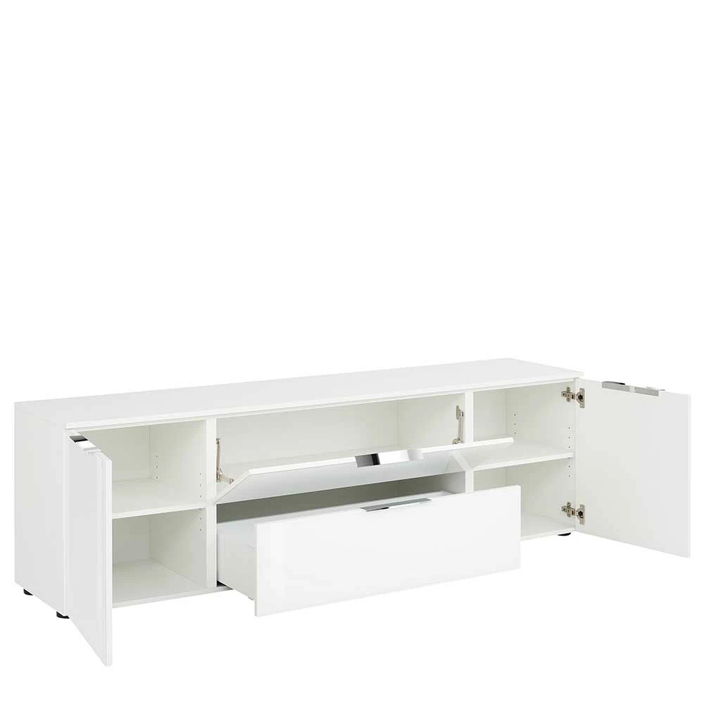 181x55x40 TV Phonoschrank In Weiß - Onstruda 5 181x55x40 TV Phonoschrank In Weiß - Onstruda – Bild 3