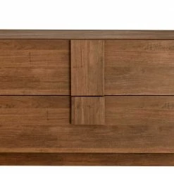 181x63x44 TV Kommode In Holzoptik - Basento -Lana Sales 181x63x44 tv kommode in holzoptik mit zwei schubladen tuer basento 03