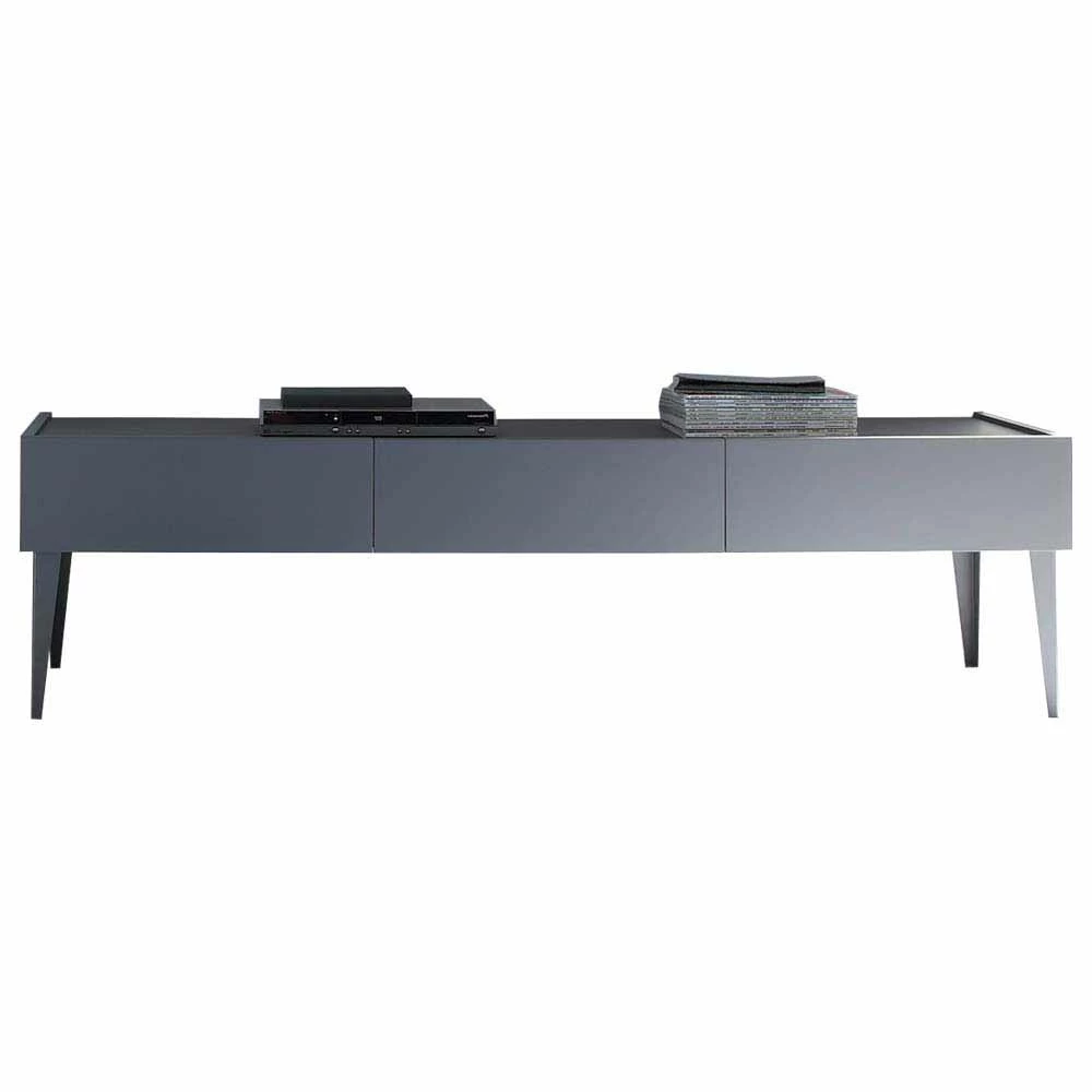 184 Cm Breites TV Board In Anthrazit - Zialko 3 184 Cm Breites TV Board In Anthrazit - Zialko