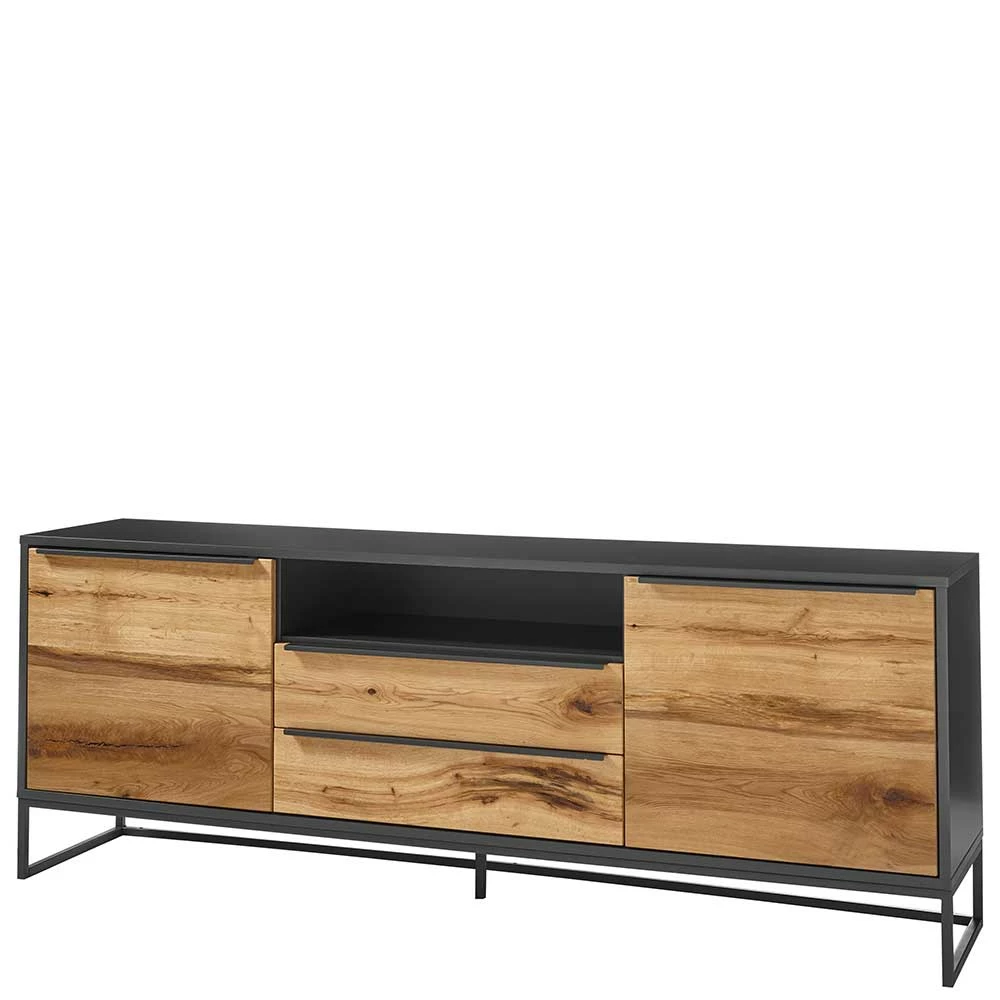 184x69x40 Industrial Sideboard In Wildeiche - Rajesvan 3 184x69x40 Industrial Sideboard In Wildeiche - Rajesvan