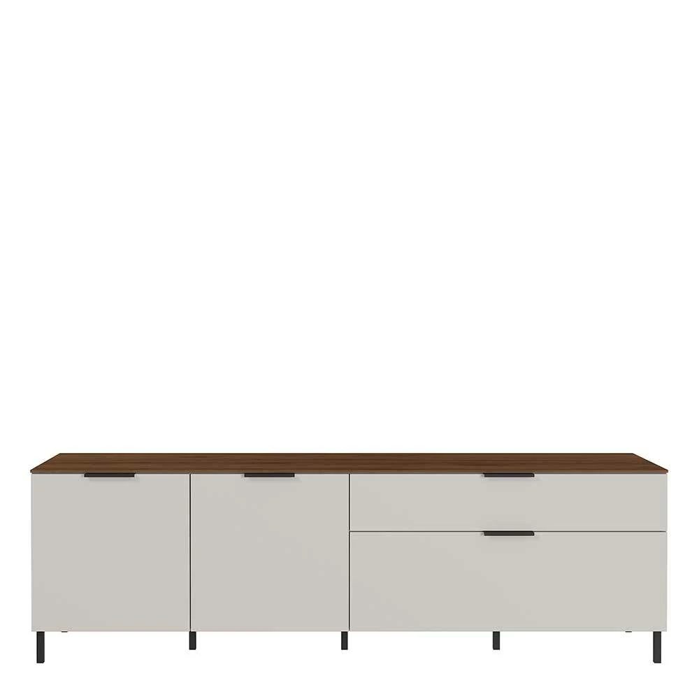 192x59x47 TV Board Mit 2 Türen & Klappe - Anlogian 4 192x59x47 TV Board Mit 2 Türen & Klappe - Anlogian – Bild 2