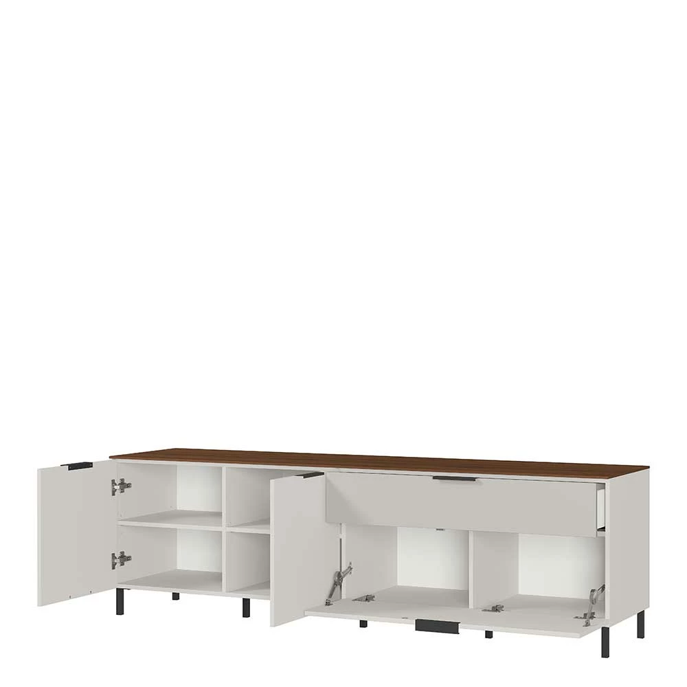 192x59x47 TV Board Mit 2 Türen & Klappe - Anlogian 6 192x59x47 TV Board Mit 2 Türen & Klappe - Anlogian – Bild 4