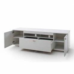 195x60x51 Cm TV Board Unterschrank In Weiß - Hazime 9 195x60x51 Cm TV Board Unterschrank In Weiß - Hazime -Lana Sales 195x60x51 cm tv board unterschrank in weiss fuer tv geraete bis 70 zoll hazime 02