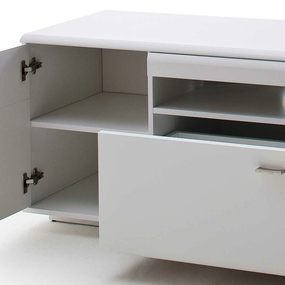 195x60x51 Cm TV Board Unterschrank In Weiß - Hazime 7 195x60x51 Cm TV Board Unterschrank In Weiß - Hazime – Bild 5