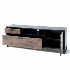 197x70x45 Design Board Fürs TV In Eiche Dunkel Dekor - Emjedov -Lana Sales 197x70x45 design board fuers tv in eiche dunkel dekor und grau emjedov 03