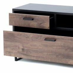 197x70x45 Design Board Fürs TV In Eiche Dunkel Dekor - Emjedov -Lana Sales 197x70x45 design board fuers tv in eiche dunkel dekor und grau emjedov 04