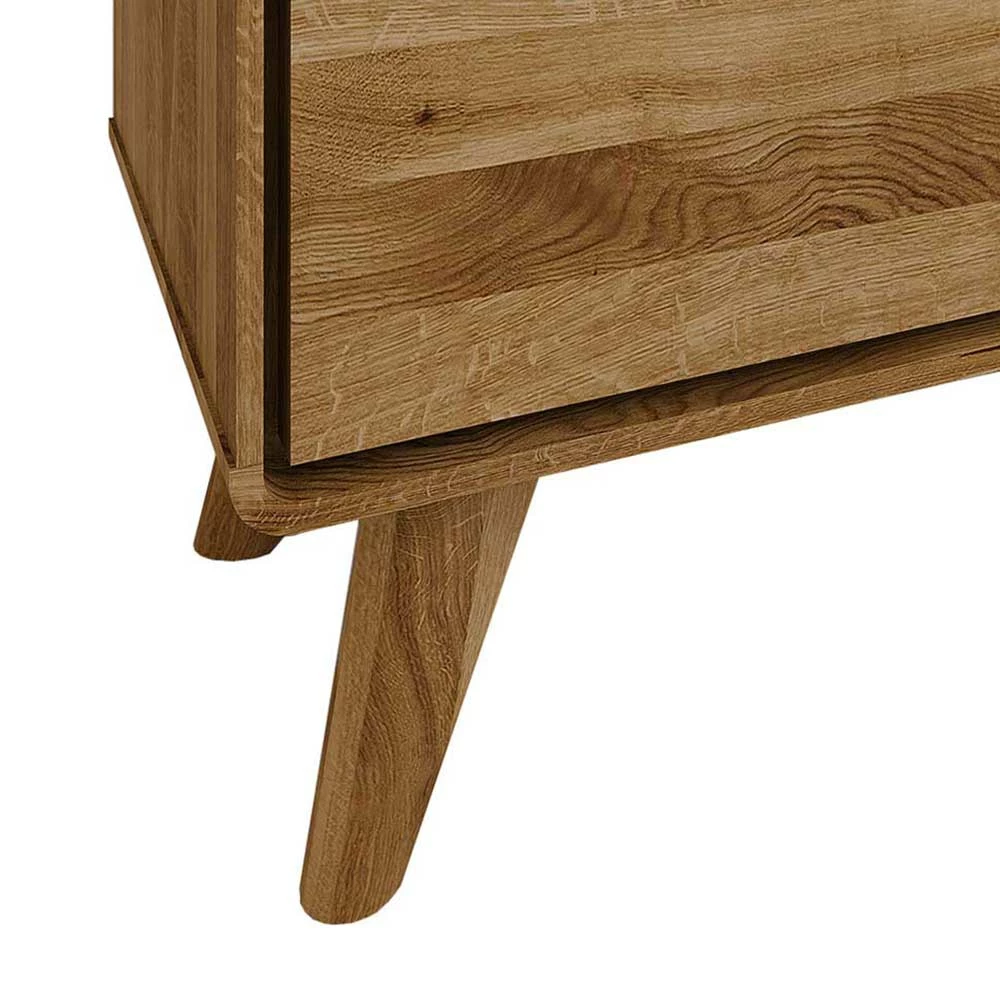 2-türiges TV Lowboard Aus Holz Wildeiche - Eavy I 7 2-türiges TV Lowboard Aus Holz Wildeiche - Eavy I – Bild 5