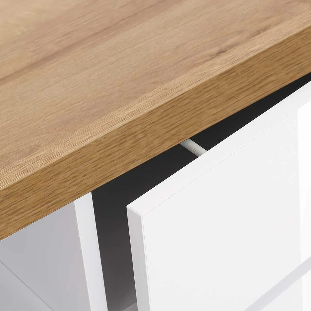 200 Cm Langes TV Board Im Skandi Design - Tea 7 200 Cm Langes TV Board Im Skandi Design - Tea – Bild 5