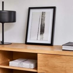 200x44x36 TV Board In Eiche Furnier - Elastian -Lana Sales 200x44x36 tv board in eiche furnier geradliniges design elastian 04