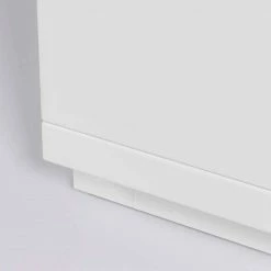 200x44x36 TV Lowboard In Weiß & Eiche - Vintilias -Lana Sales 200x44x36 tv lowboard in weiss eiche mit 2 tueren schubladen faechern vintilias 04