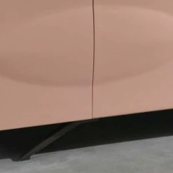 201cm Langes Sideboard In Altrosa & Anthrazit - Taranta -Lana Sales 201cm langes sideboard in altrosa anthrazit mit drehtueren taranta 05