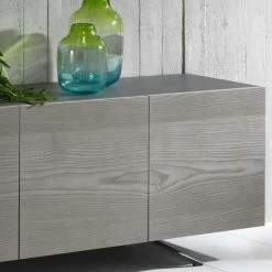 201x62x47 Design Sideboard In Esche Grey Wash - Mariong -Lana Sales 201x62x47 design sideboard in esche grey wash anthrazit mit vier tueren mariong 03