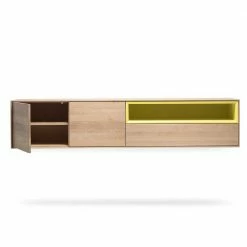 205x43x40 Hängeschrank Fürs Wohnzimmer In Eiche Bianco - Enifra 10 205x43x40 Hängeschrank Fürs Wohnzimmer In Eiche Bianco - Enifra -Lana Sales 205x43x40 haengeschrank fuers wohnzimmer in eiche bianco und gelb enifra 02