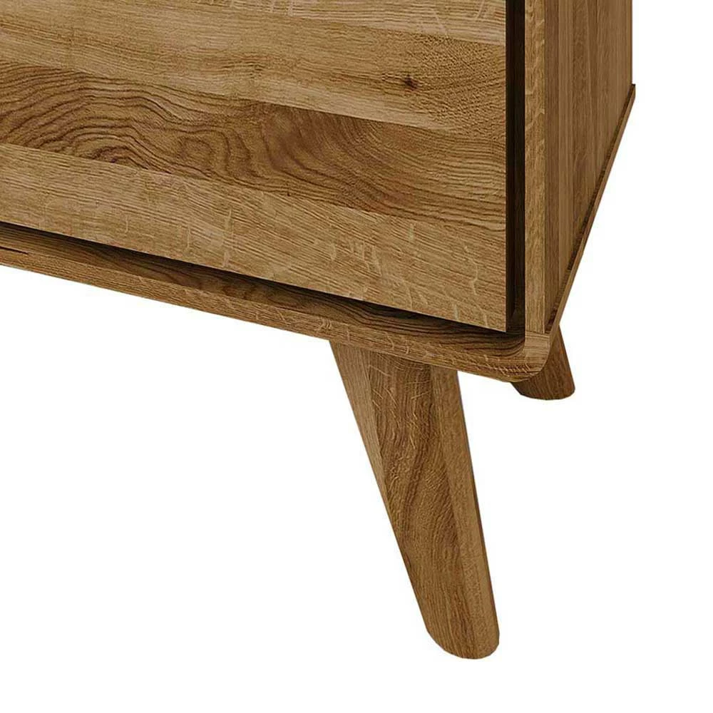 220x48x40 Massivholz TV Board In Natur Geölt - Eavy 7 220x48x40 Massivholz TV Board In Natur Geölt - Eavy – Bild 5