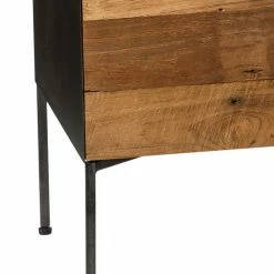 221x55x45 TV Element Im Industrial Style - Hariesca -Lana Sales 221x55x45 tv element im industrial style aus teak holz stahl hariesca 02