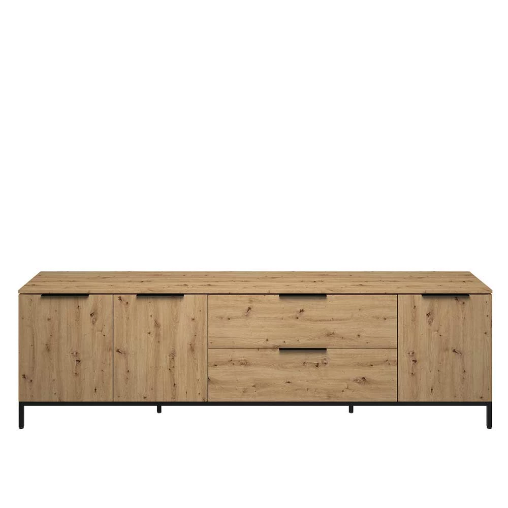 225x68x40 Fernsehschrank In Asteiche Dekor - Vunsci 5 225x68x40 Fernsehschrank In Asteiche Dekor - Vunsci – Bild 3