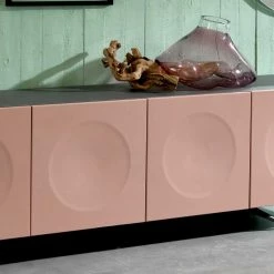 4-türiges Sideboard In Rosa & Anthrazit - Estetica -Lana Sales 4 tueriges sideboard in rosa anthrazit modernes design estetica 04