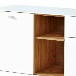 65cm Hohe TV-Kommode Jorsimo In Weiß -Lana Sales 65cm hohe tv kommode in weiss eiche jorsimo 03
