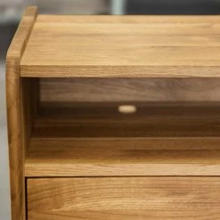 80x63x40 Midcentury TV Tisch Aus Holz - Hardus -Lana Sales 80x63x40 midcentury tv tisch aus holz wildeiche mit fach schublade hardus 04