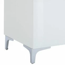 90x44x46 TV Board Mit Klappe - Zivta -Lana Sales 90x44x46 tv board mit klappe in weiss glasbeschichtung chrom zivta 03