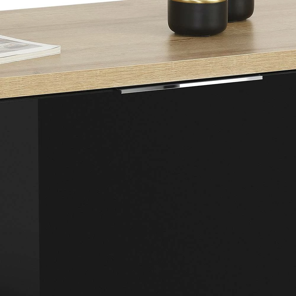 90x46x46 Niedrige Kommode Mit Klappe - Saspan 6 90x46x46 Niedrige Kommode Mit Klappe - Saspan – Bild 4