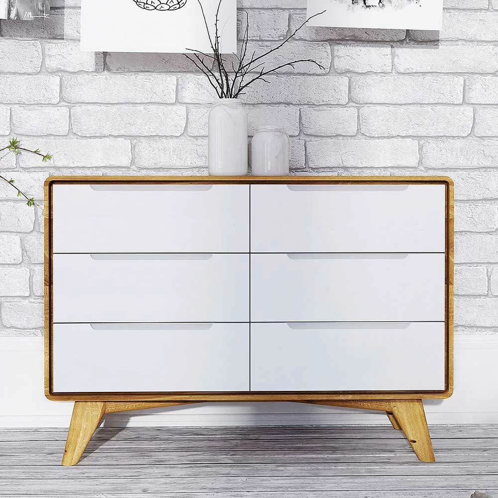 90x63x40 Design Kommode Mit Sechs Schubladen - Diesta 4 90x63x40 Design Kommode Mit Sechs Schubladen - Diesta – Bild 2