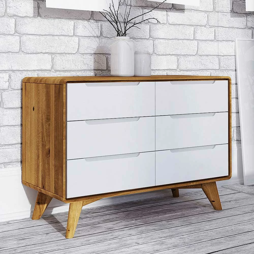 90x63x40 Design Kommode Mit Sechs Schubladen - Diesta 5 90x63x40 Design Kommode Mit Sechs Schubladen - Diesta – Bild 3