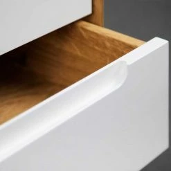 90x63x40 Kombi-Kommode Aus Massivholz & MDF - Diesta -Lana Sales 90x63x40 kombi kommode aus massivholz mdf in wildeiche weiss diesta 05