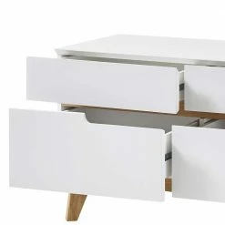 97x53x40 Flur Lowboard Mit Vier Schubladen - Perdon 11 97x53x40 Flur Lowboard Mit Vier Schubladen - Perdon -Lana Sales 97x53x40 flur lowboard mit vier schubladen in weiss asteiche perdon 03