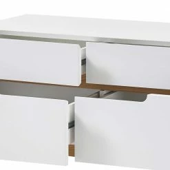 97x53x40 Flur Lowboard Mit Vier Schubladen - Perdon 13 97x53x40 Flur Lowboard Mit Vier Schubladen - Perdon -Lana Sales 97x53x40 flur lowboard mit vier schubladen in weiss asteiche perdon 05