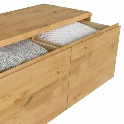 98x48x34 2 Schubladen Kommode Aus Kiefer - Etvina -Lana Sales 98x48x34 2 schubladen kommode aus kiefer geoeltes massivholz modern etvina 04