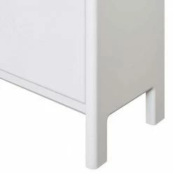 98x48x34 Kommode In Weiß Aus Kiefer - Oranias -Lana Sales 98x48x34 kommode in weiss aus kiefer gewachst 2 schubladen oranias 03