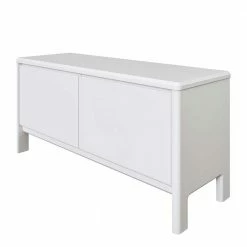 98x48x34 Kommode In Weiß Aus Kiefer - Oranias