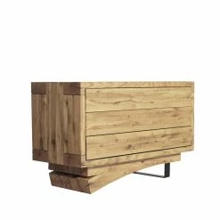 Ausgefallene Kommode Aus Asteiche Massiv - Vastillo