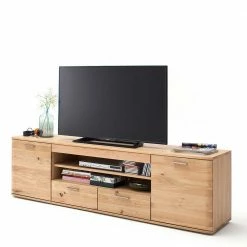 Balkeneiche TV Element 200 Cm Breit - Mabasa -Lana Sales balkeneiche tv element 200 cm breit und 58 cm hoch mabasa 02 1