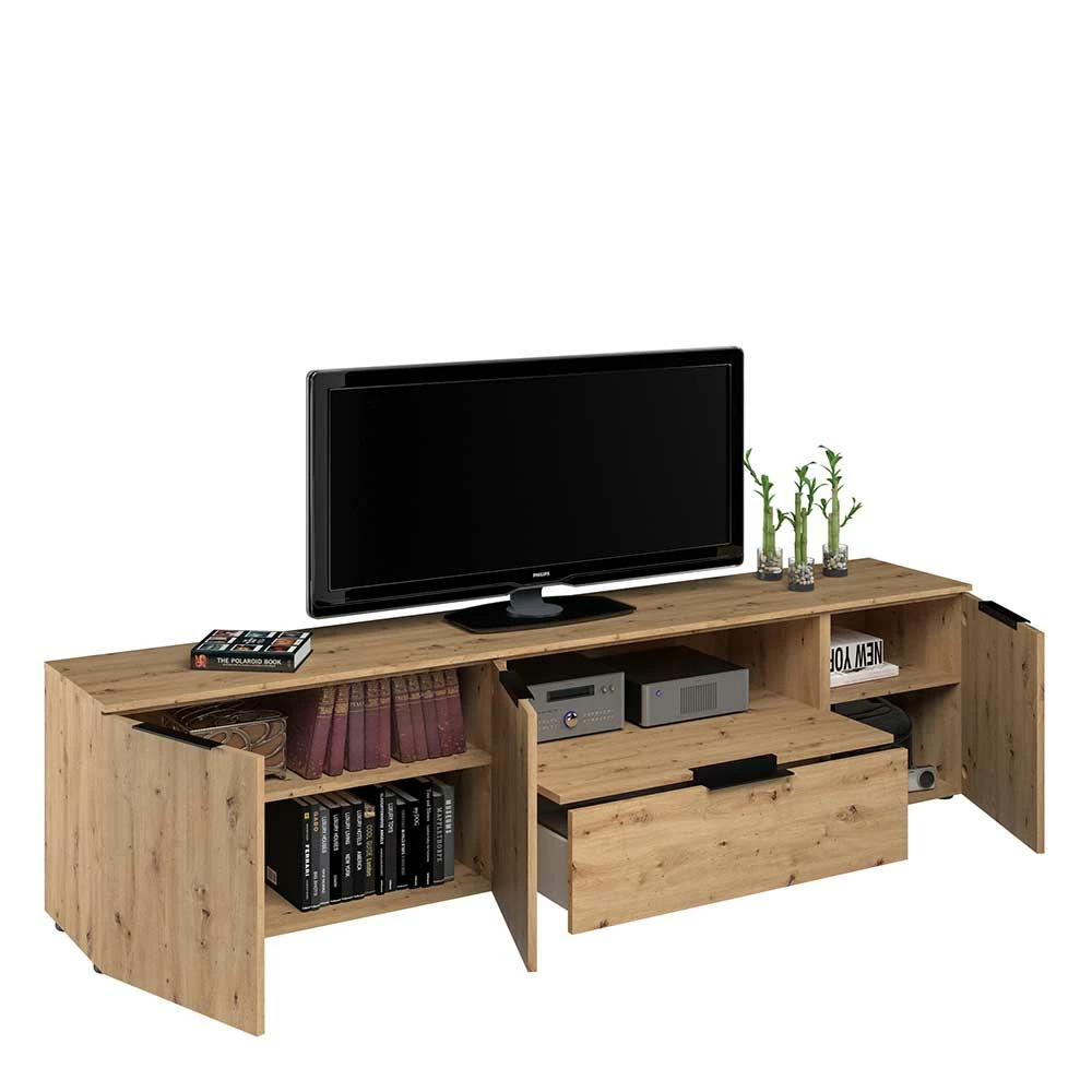 Bodentiefes TV Board 225x55x40 Cm - Vunsci 6 Bodentiefes TV Board 225x55x40 Cm - Vunsci – Bild 4