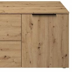 Bodentiefes TV Board 225x55x40 Cm - Vunsci 12 Bodentiefes TV Board 225x55x40 Cm - Vunsci -Lana Sales bodentiefes tv board 225x55x40 cm in asteiche optik mit metallgriffen vunsci 04