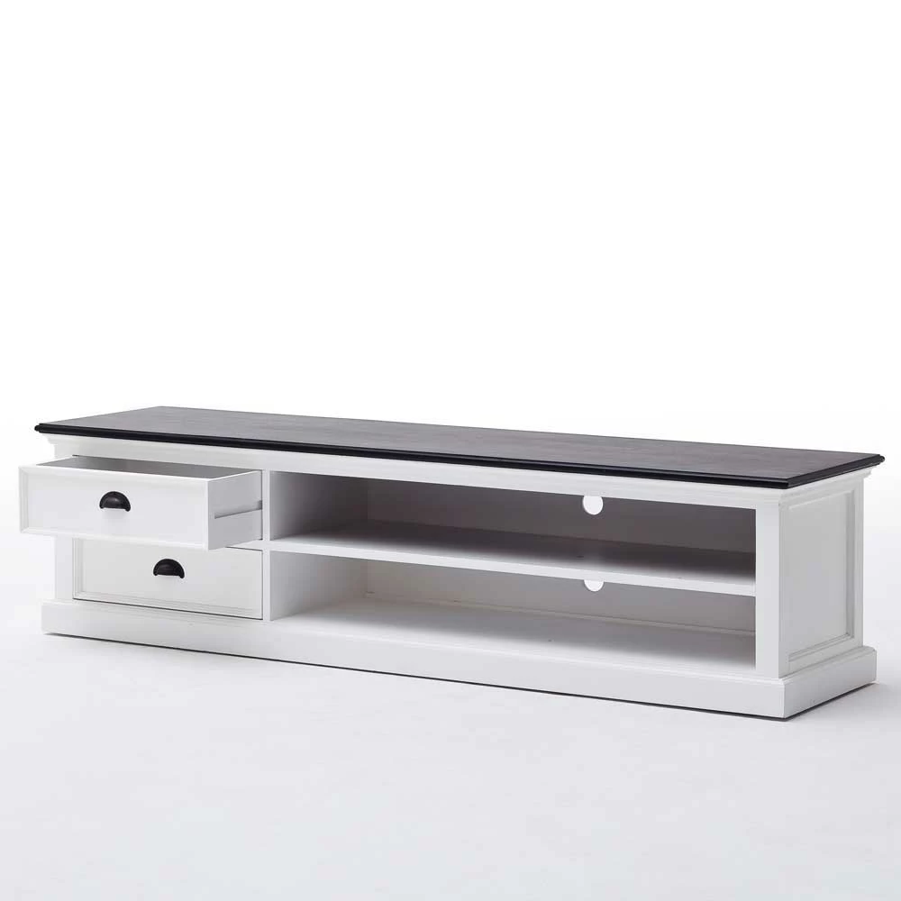 Breites TV-Lowboard Provona Im Landhausstil 6 Breites TV-Lowboard Provona Im Landhausstil – Bild 4