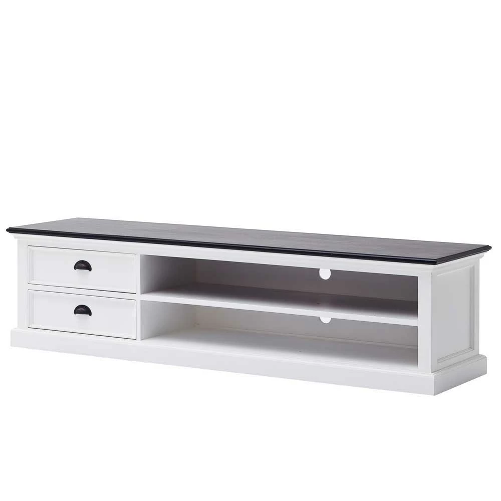 Breites TV-Lowboard Provona Im Landhausstil 3 Breites TV-Lowboard Provona Im Landhausstil