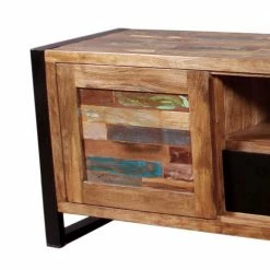 Bunte Anrichte Mianica Im Industrial-Look -Lana Sales bunte anrichte im industrial look mit esengestell mianica 03